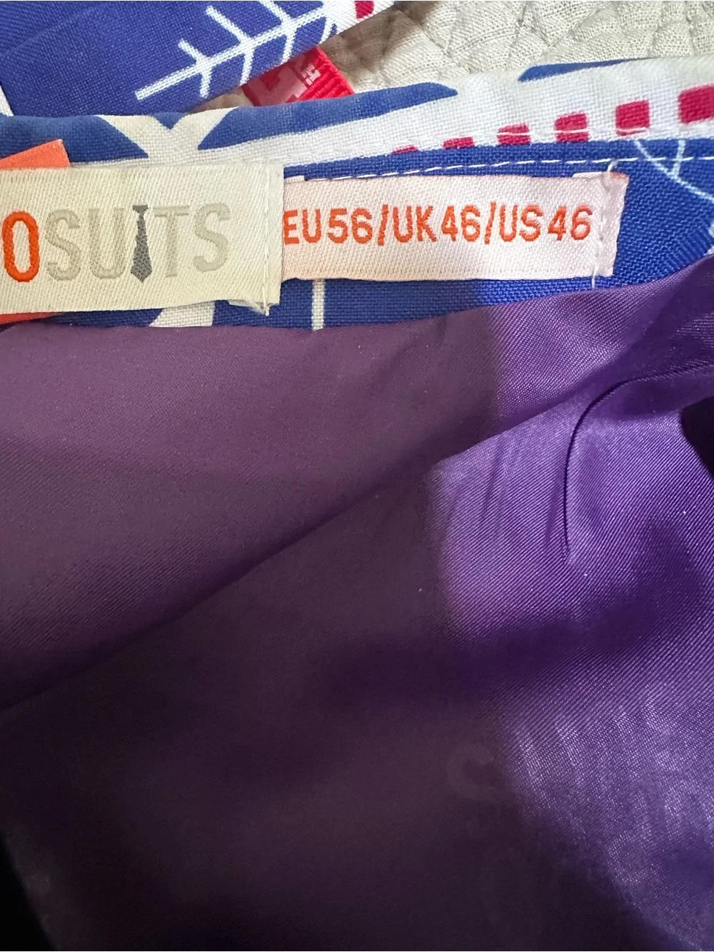 OPPOSUITS - Christmas suit! Blazer size 46 pants 44